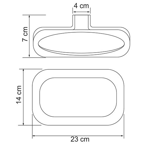 Держатель полотенец WasserKRAFT Kammel K-8360 белый