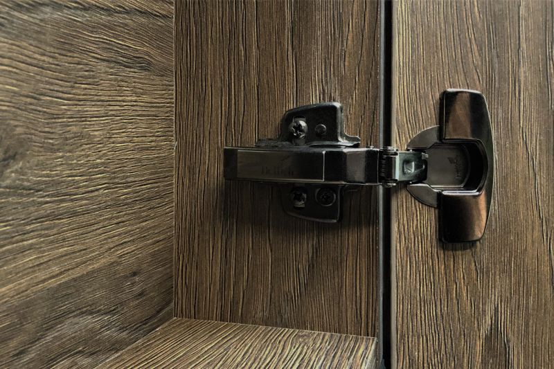 Зеркальный шкаф Comforty Франкфурт-90 00004150529 шоколадный дуб фото 3