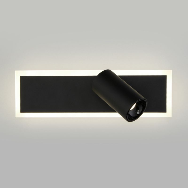 Настенный светодиодный светильник с USB и Type-C Eurosvet Binar 20127/1 LED черный