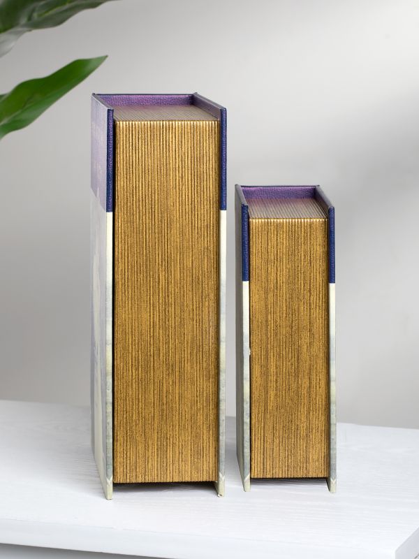 Шкатулки в виде книг, набор 2 предмета 19х8х27, 14х6х20см BD-2864422 фото 3