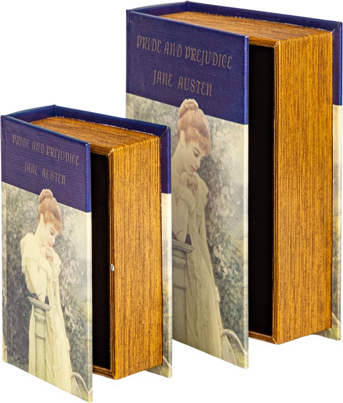 Шкатулки в виде книг, набор 2 предмета 19х8х27, 14х6х20см BD-2864422 фото 6