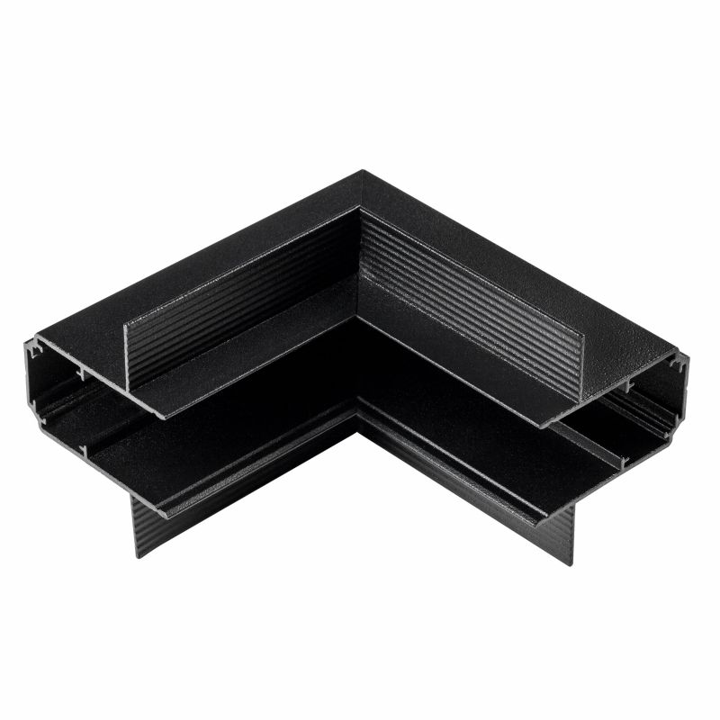 Соединитель L-образный вертикальный встраиваемый Lightstar UNO ЧЕРНЫЙ 509257 фото 1