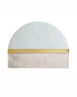 Декоративное зеркало LH Mirror Home “Арья” с белой бахрамой BD-3117704