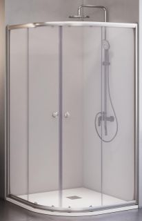 Душевой уголок RGW Dolphin TN-209-J 28912900-11 100х100 см, профиль хром, стекло прозрачное