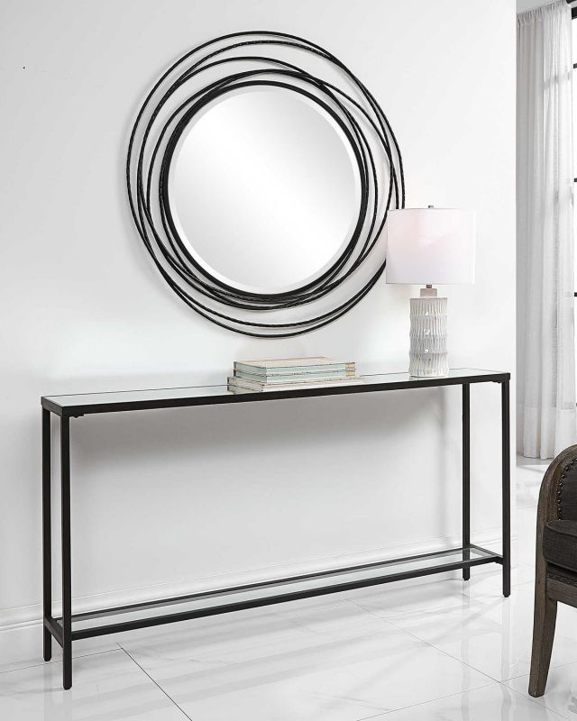 Черная консоль LH Mirror Home “Уитман” BD-2873791 фото 4