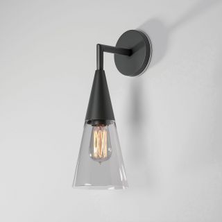 Светильник садово-парковый со стеклянным плафоном Elektrostandard Vesto 35171/D черный