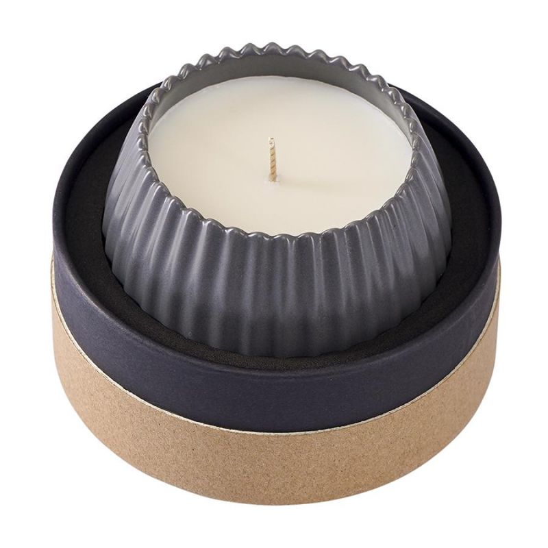 Свеча ароматическая vetiver & black cypress из коллекции edge, серый, 30 ч Tkano BD-3043135 фото 13