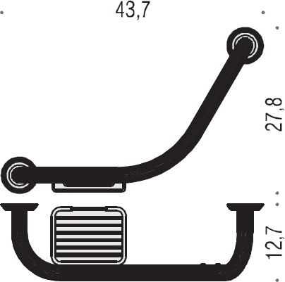 Поручень Colombo Design Hermitage В3375