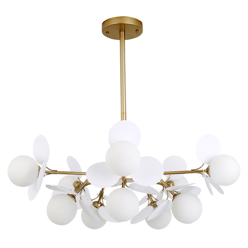 Люстра на штанге Arte Lamp PEACOCK A1369SP-10SG фото 1