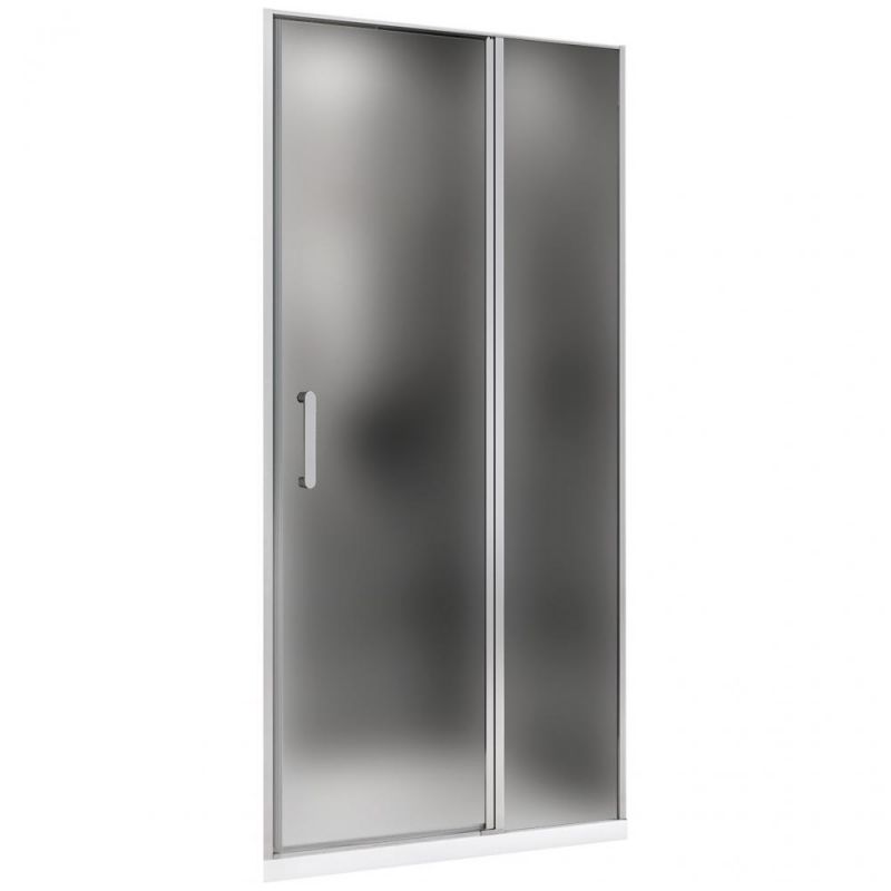 Душевая дверь Abber Sonnenstrand AG04100MS 100 см, профиль хром, стекло матовое фото 1
