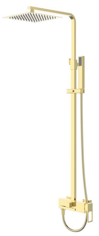 Душевая стойка BelBagno LUCE LUC-VSCM-ORO