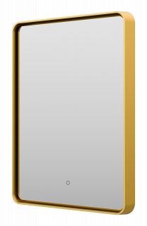 Зеркало Brevita Mercury MER-Rett6-060/80-gold, золото, 60х80 см