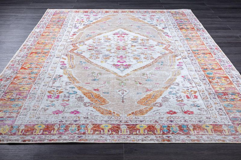 Турецкий ковер из хлопка, полиэстера и вискозы Carpet «PANORAMA» HDJ3556-08 160 x 230 см фото 2