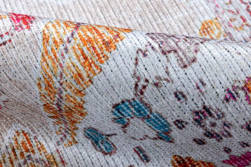 Турецкий ковер из хлопка, полиэстера и вискозы Carpet «PANORAMA» HDJ3556-08 160 x 230 см фото 4