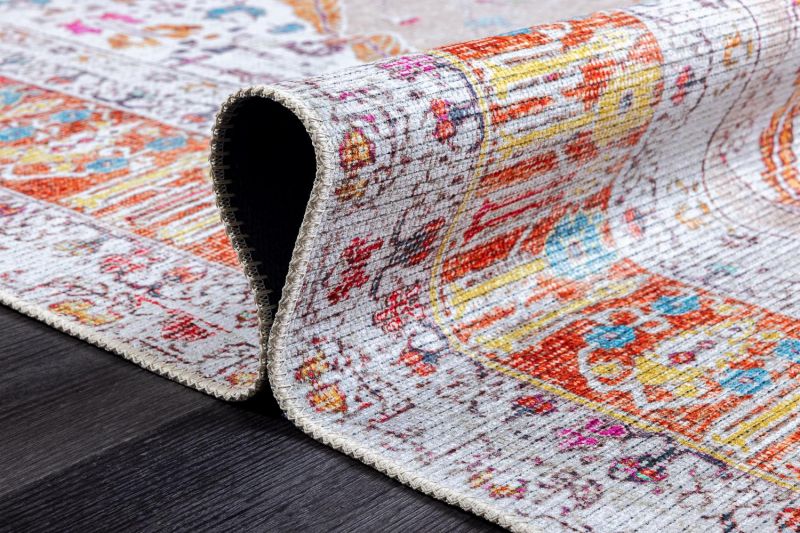 Турецкий ковер из хлопка, полиэстера и вискозы Carpet «PANORAMA» HDJ3556-08 160 x 230 см фото 9