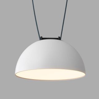Cветильник  Denkirs Flow для трека-ремня Belty D220*H117мм, 48V DC, 24W, RA90, 120°, 3000K, IP20, белый с черным, алюминий DK5561-WH+BK