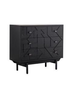 Комод Kelly Lounge, черный , 100x88x38, KL-A2680