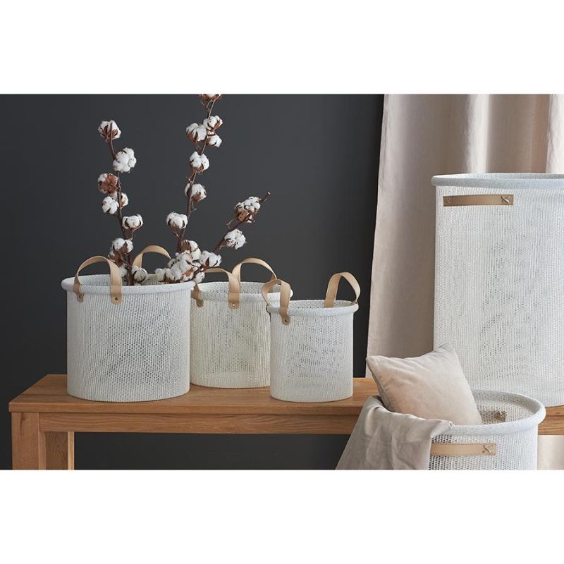 Корзина для хранения sustainable collection, D32х28 см, молочная фото 3