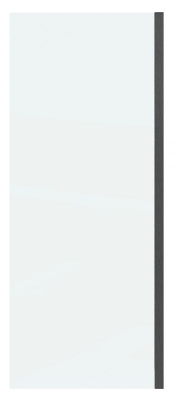 Душевая перегородка Grossman Classic 200.K33.04.100.42.00, 100х195 см, профиль графит сатин, стекло прозрачное фото 1