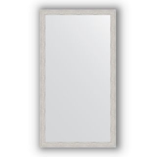 Зеркало в багетной раме 61х111 Evoform DEFENITE BY 3197 серебряный дождь