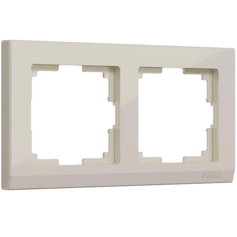 Рамка на 2 поста Werkel (слоновая кость) W0021803 фото 1