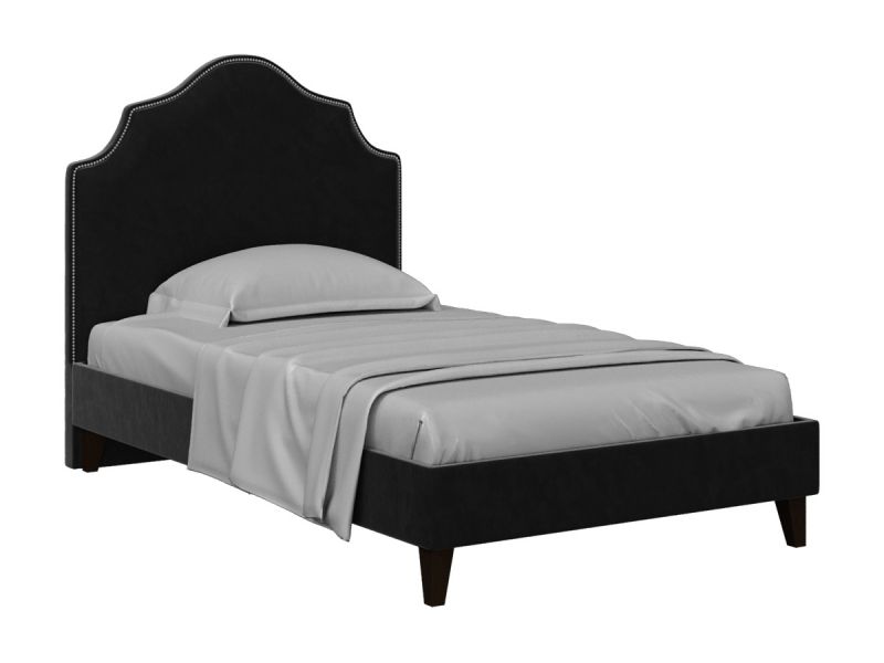 Кровать Princess II L ОГОГО Обстановочка черный BD-1752299