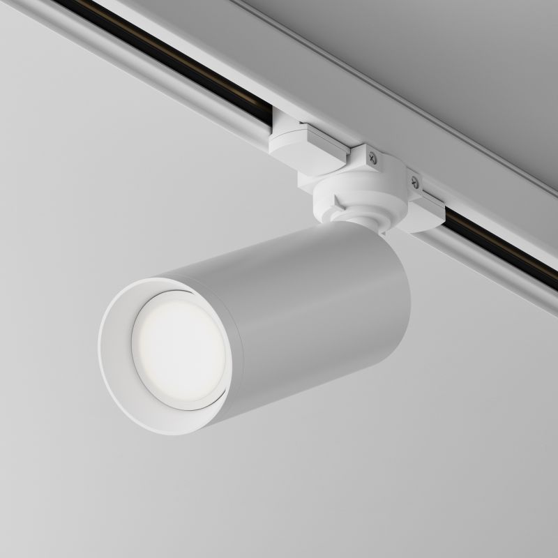 Трековый светильник Maytoni Focus track 220-240V 50W IP20 TR028-3-GU10-W фото 2