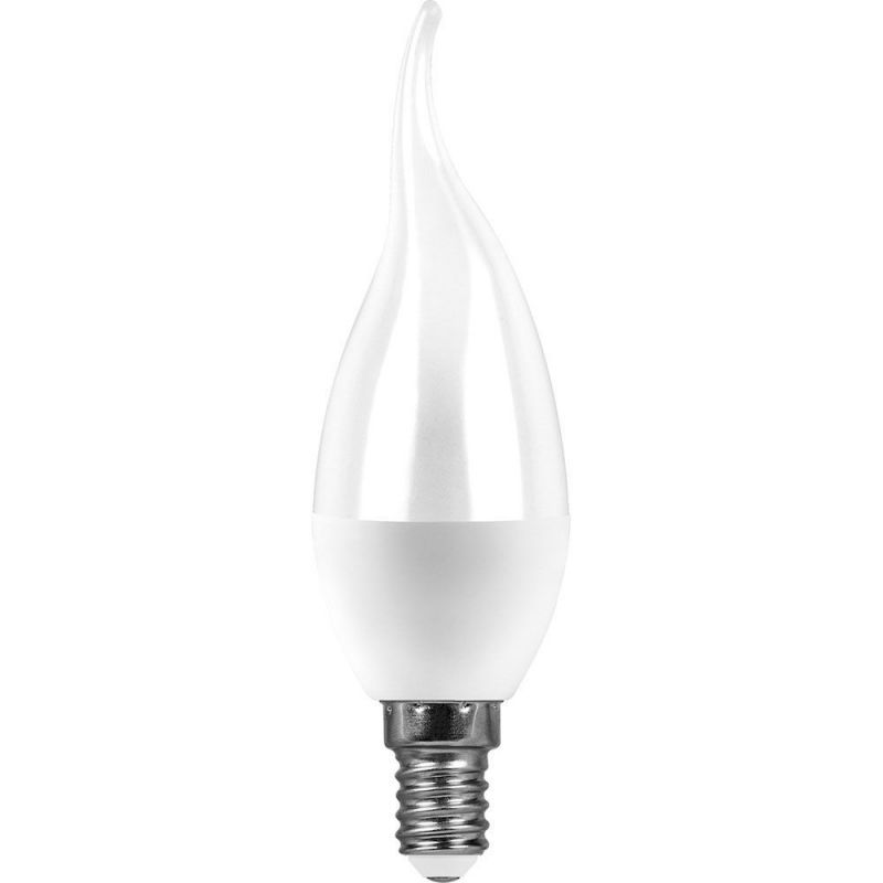 Лампа светодиодная Feron SAFFIT 11W 230V E14 6400K свеча на ветру C37T, SBC3711 55174