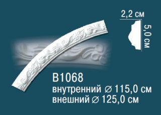 Молдинг с рисунком Perfect B1068