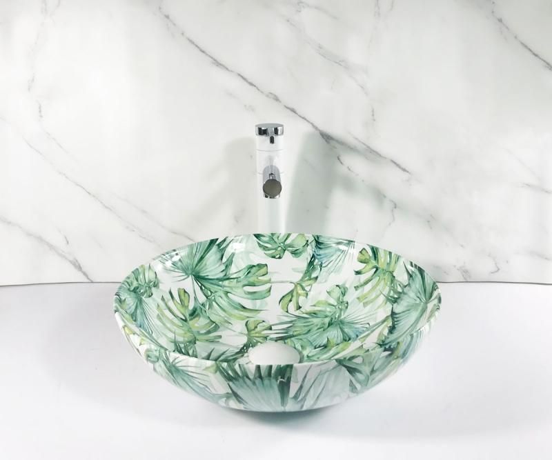 Раковина-чаша Bronze de Luxe Flora 3008 фото 4