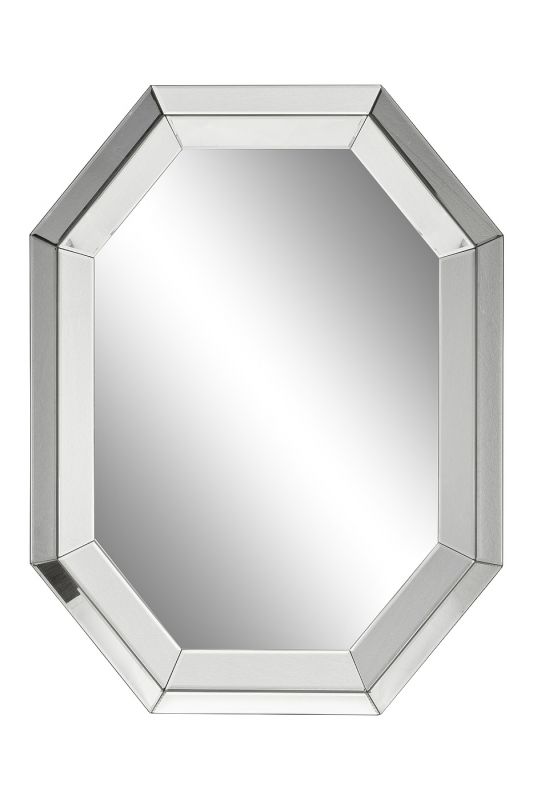 Зеркало декоративное в серебристой раме Garda Decor BD-2363008