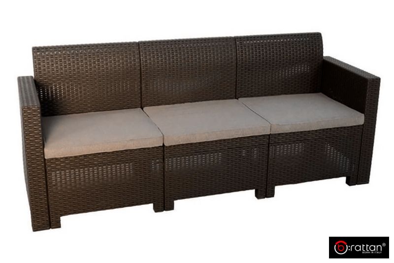 Комплект мебели B:Rattan NEBRASKA SOFA BD-2604280