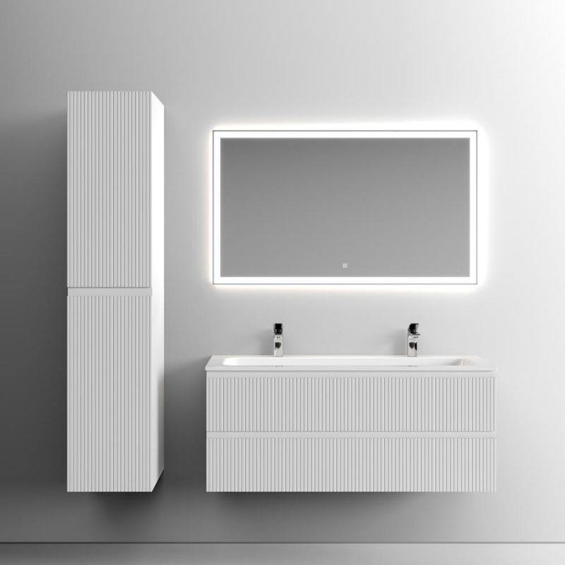 Тумба под раковину подвесная Sancos Snob T SNT120W белая 119,5 см фото 5