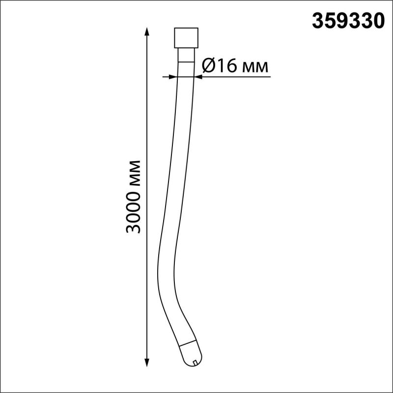 Светильник светодиодный NovoTech RAMO LED 3000K 38W 3360Лм 359330 KONST фото 2