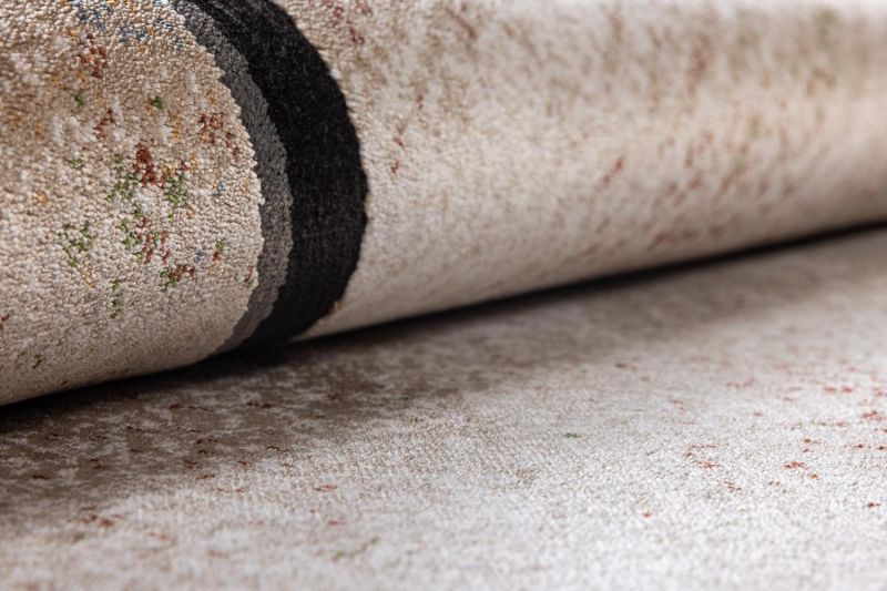 Турецкий ковер из полиэстера Carpet «PARKER» 0885A-BGE-CRE 240 x 340 см фото 4