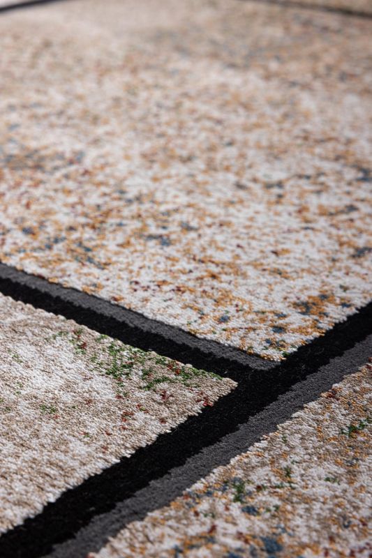 Турецкий ковер из полиэстера Carpet «PARKER» 0885A-BGE-CRE 240 x 340 см фото 5