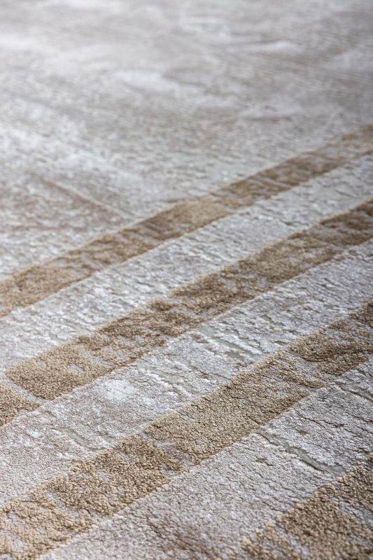 Турецкий ковер из бамбукового шёлка и акрила Carpet «OLIMPOS BORDER» 0803G-BEJ-BEY 200 x 290 см фото 6