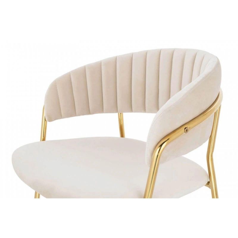 Стул барный Hesby Import Whispered Fusion Bar бежевый, золотой BD-3092954 фото 4