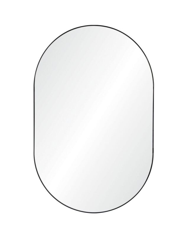 Чёрное овальное зеркало LH Mirror Home “Рейли” BD-3117702 фото 1