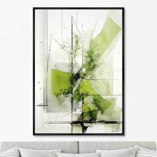 Репродукция картины ArtNoMore на холсте Espacio fragil, No 2, 2024г.