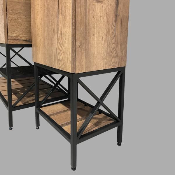 Тумба с раковиной Comforty Бредфорд 00004148003CF дуб темный 91 фото 3