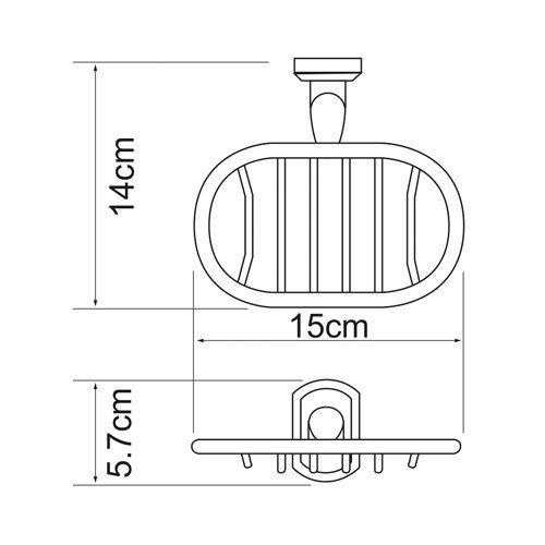 Мыльница WasserKRAFT Oder K-3069 фото 3