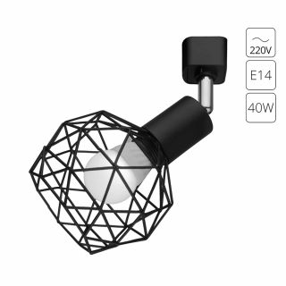 Трековый светильник Arte Lamp A6141 A6141PL-1BK