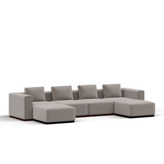 Модульный диван Highland Furniture VITTORIA MODULAR 394см бежевого цвета