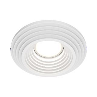 Встраиваемый светильник Maytoni Gyps Modern GU10 10W DL004-1-01-W-1
