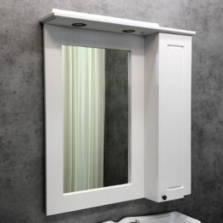 Зеркальный шкаф Палермо-80 Comforty 00004139246