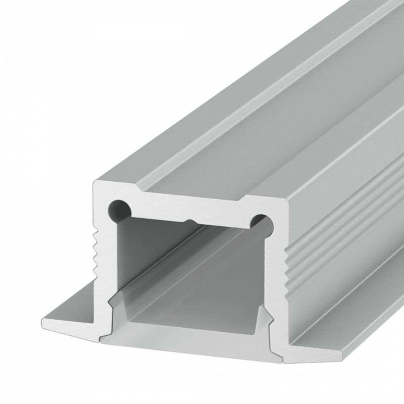 Алюминиевый профиль Design LED LE 2613, 2500 мм, анодированный 010352
