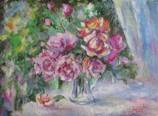 Картина "Приятный аромат роз" Светлана Круглова