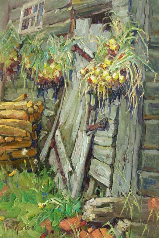 Картина "На солнышке" Вилков Андрей