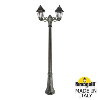 Садовый светильник-столб FUMAGALLI ANNA бронза, прозрачный E22.156.S20.BXF1R